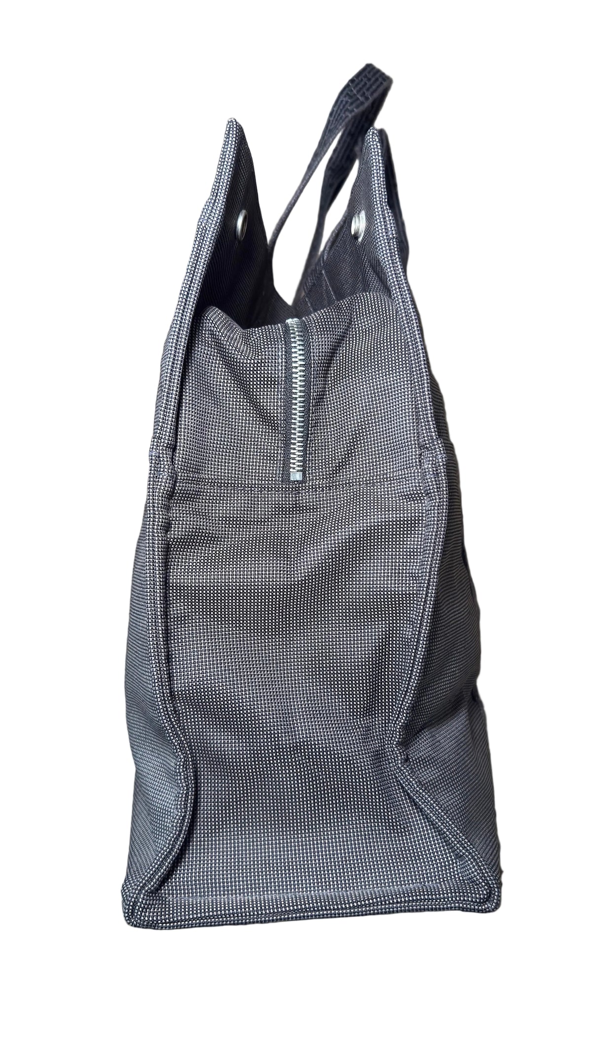 Sac Hermès Herline GM en toile grise
