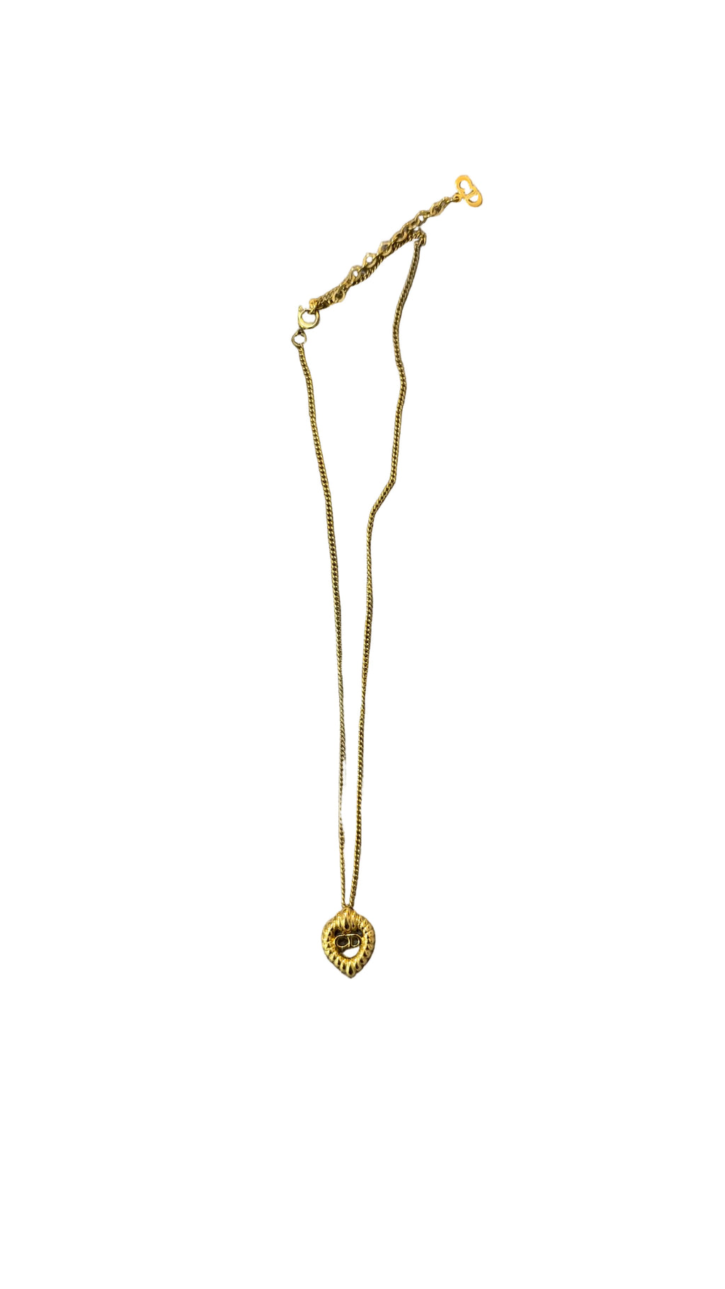 Dior CD Heart Necklace