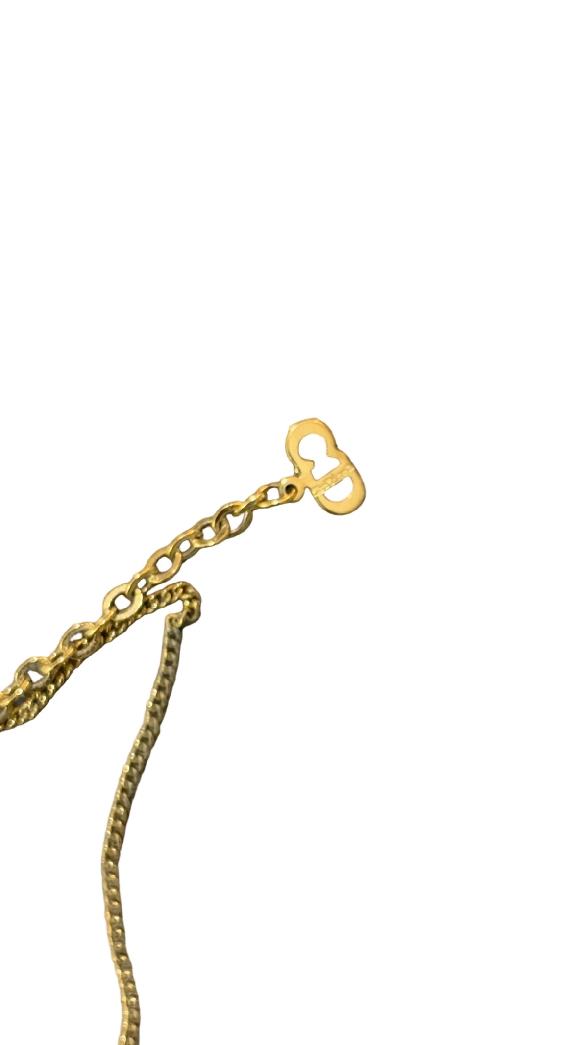 Dior CD Heart Necklace