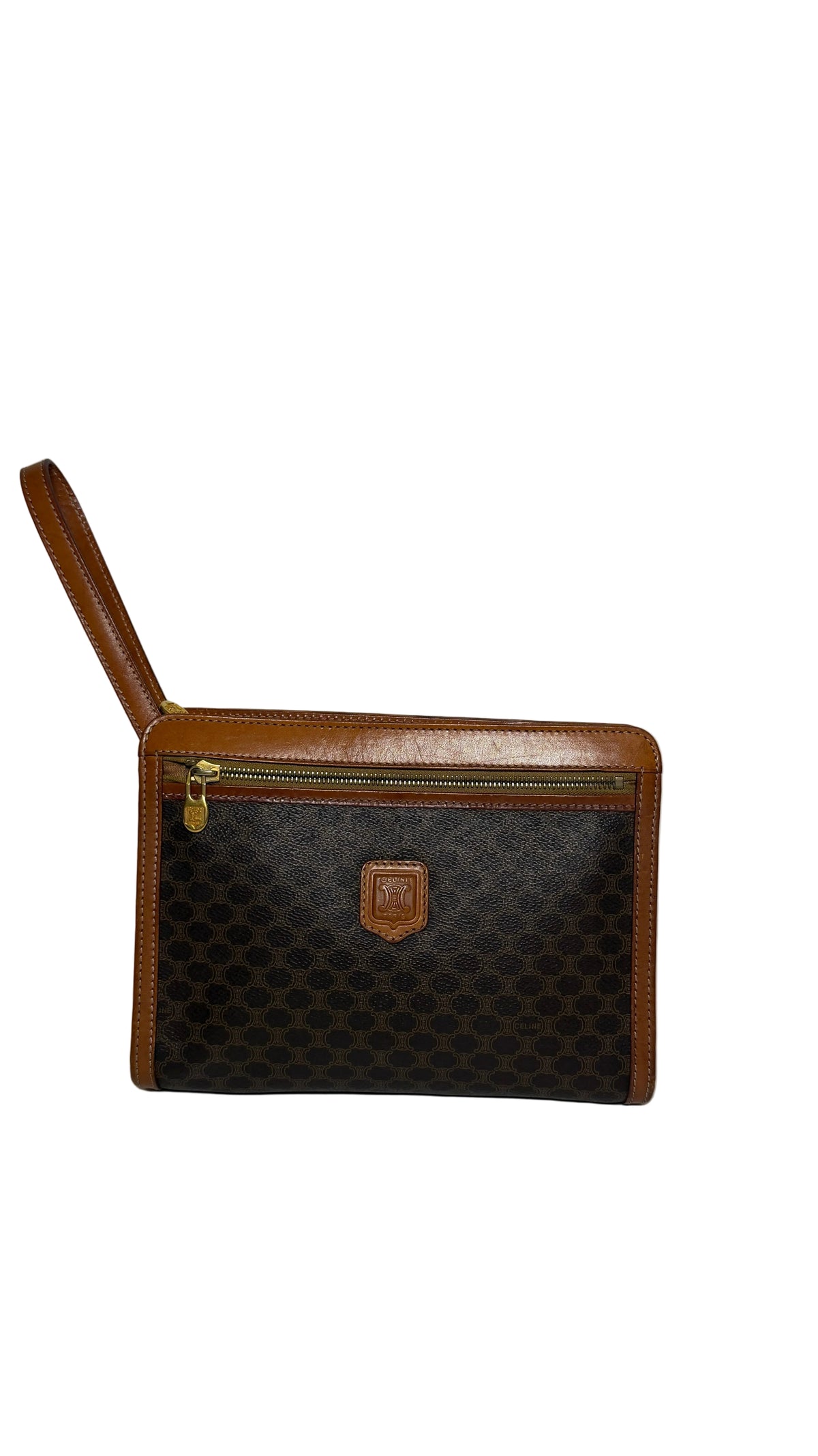 Pochette Celine en cuir avec dragonne
