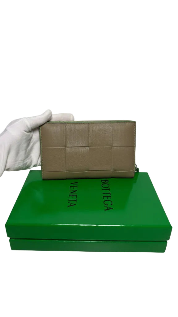 Portefeuille Bottega Veneta Intrecciato, full set