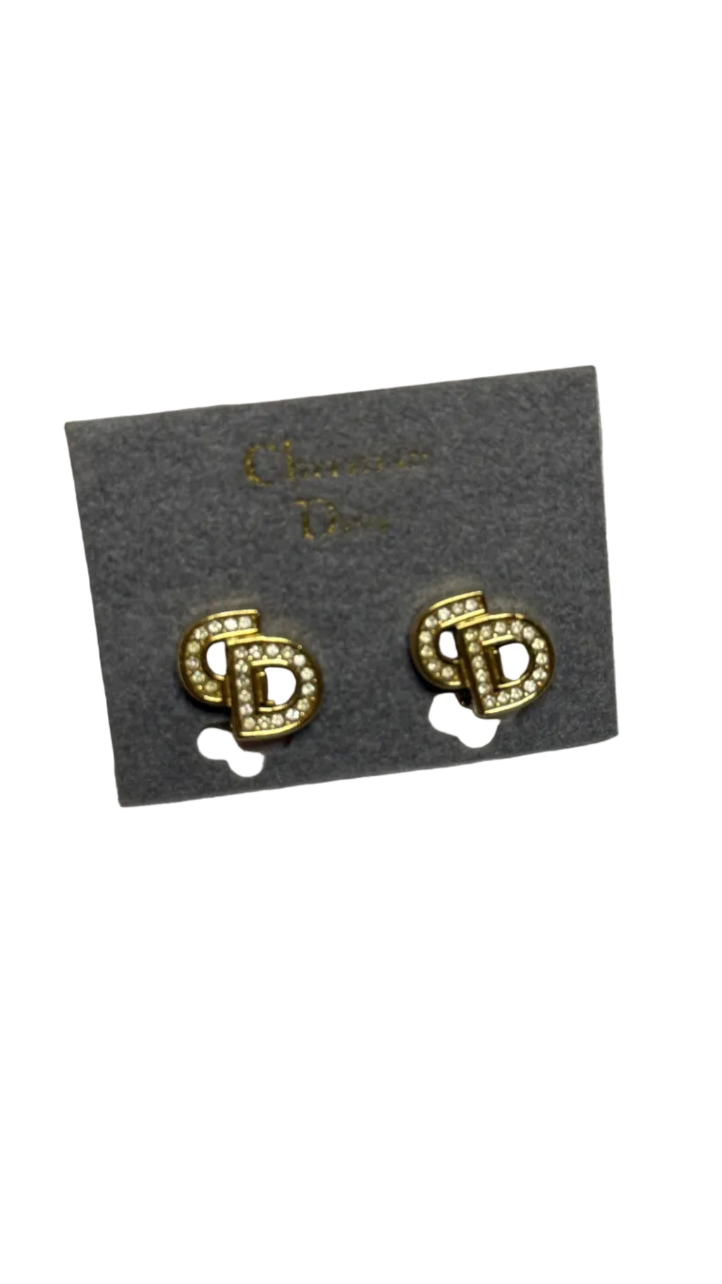 Dior CD logo earrings