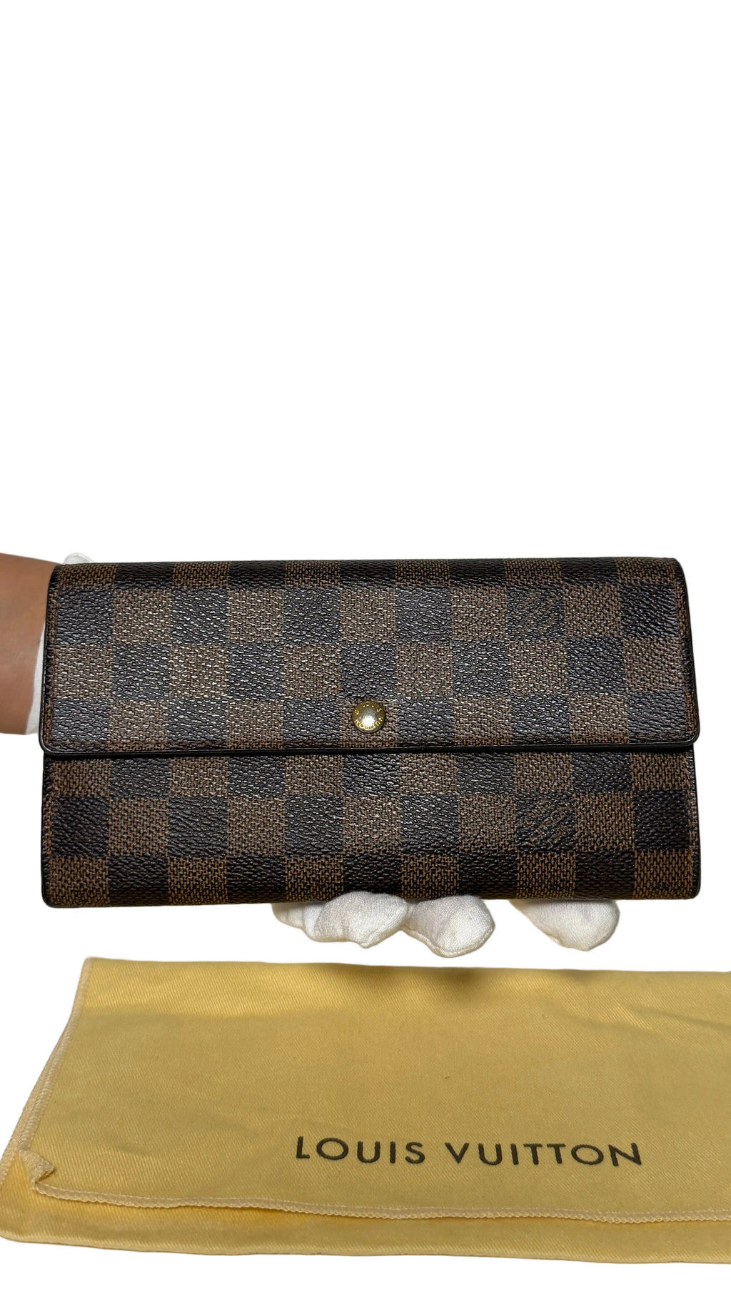 Portefeuille Louis Vuitton Sarah Damier