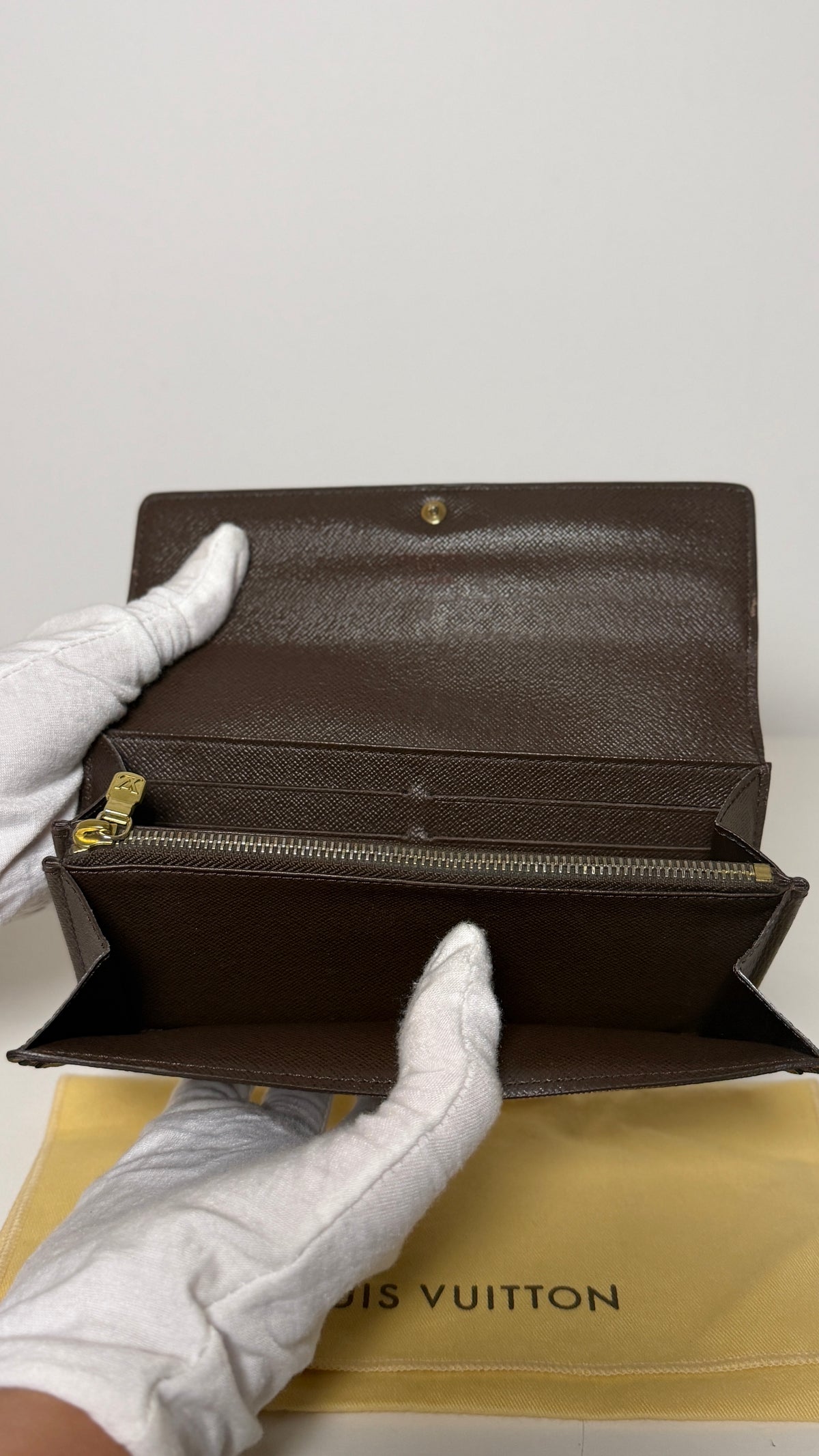 Portefeuille Louis Vuitton Sarah Damier