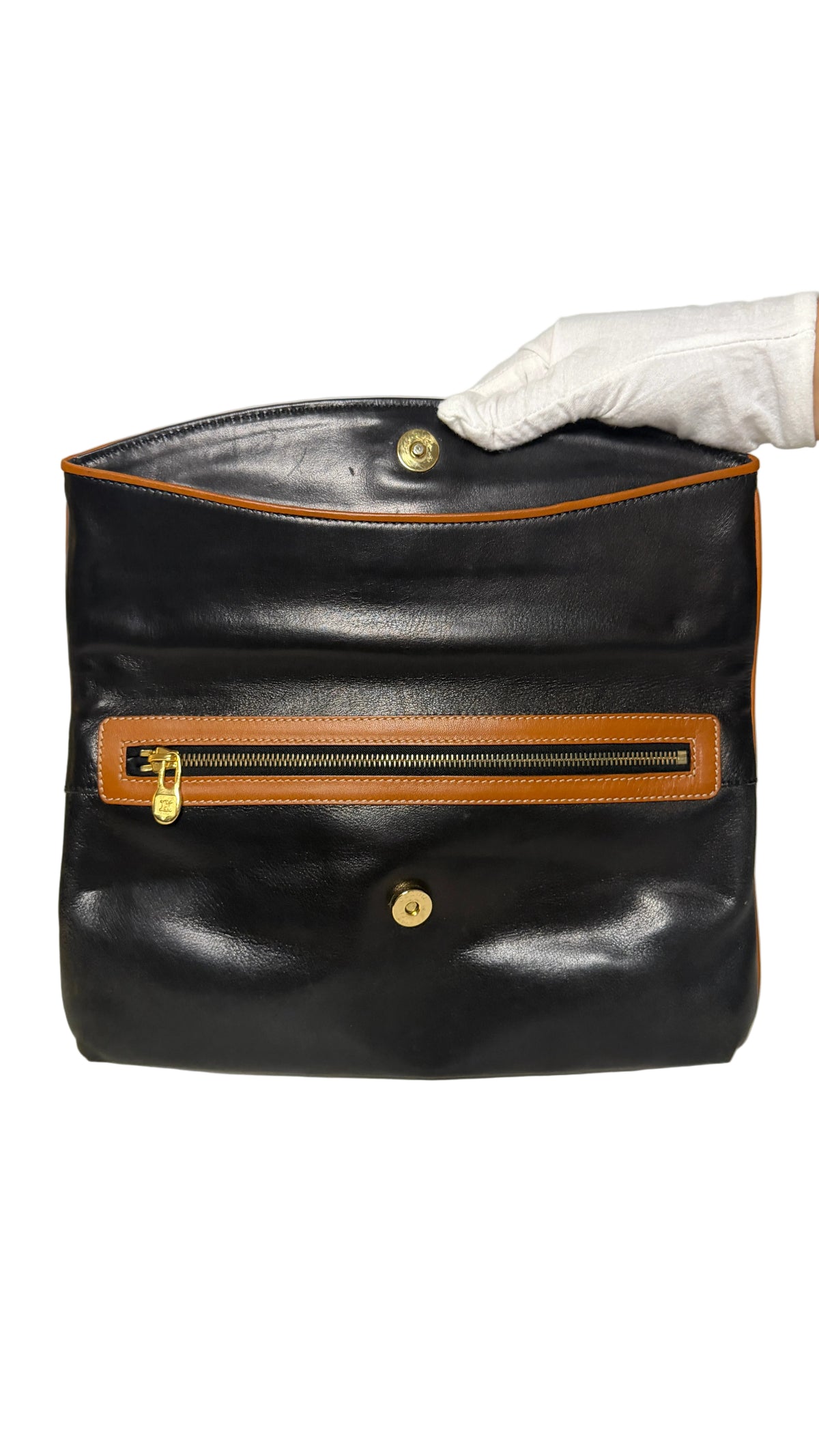 Sac Celine Soft Clutch minaudière en cuir