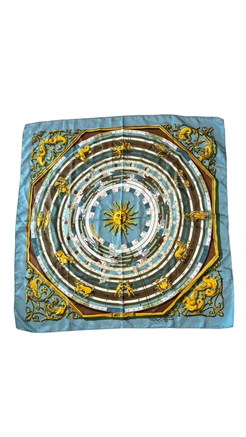 Foulard Hermès Carré 90 en soie